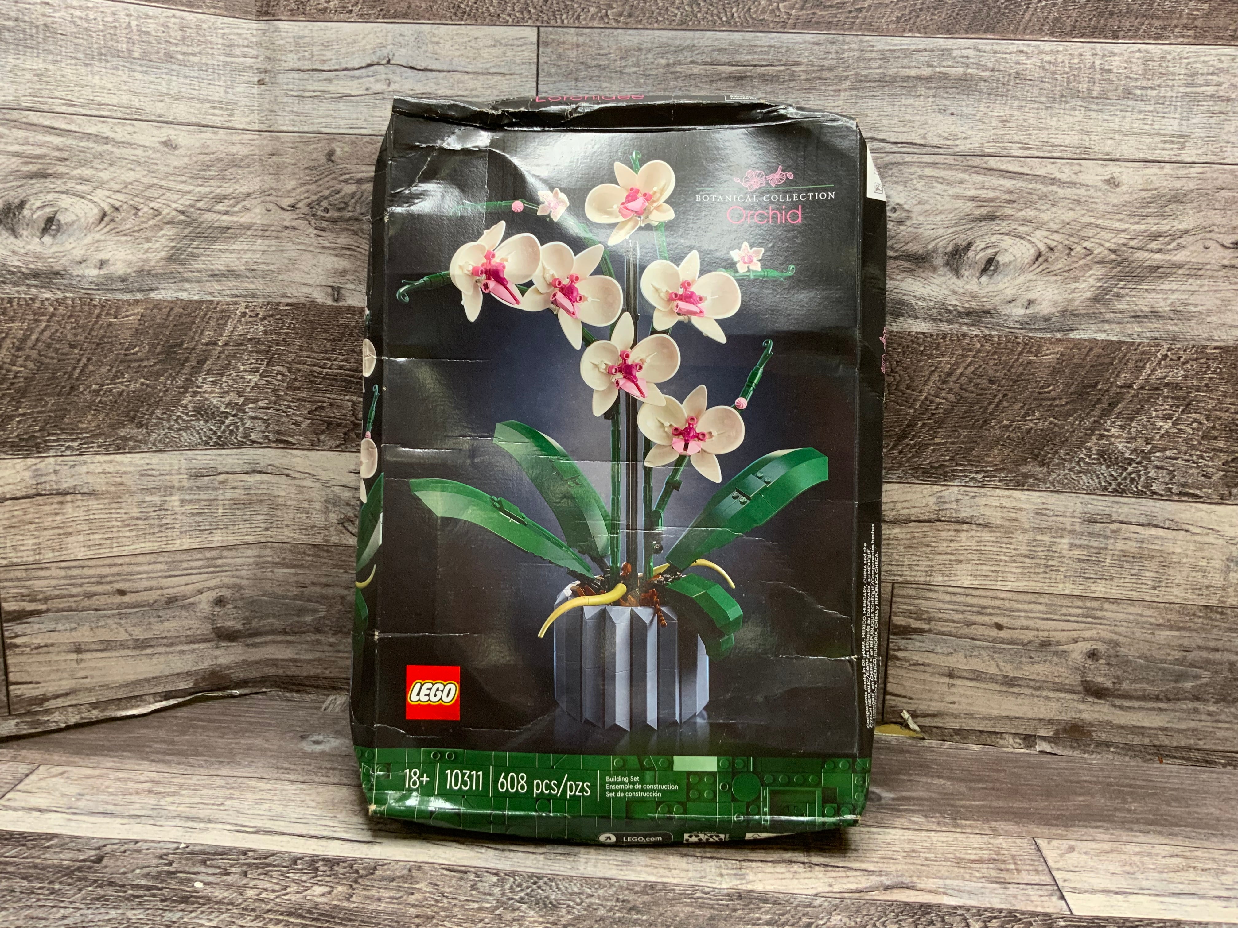 LEGO Icons Orchid 10311 Artificial Plant Building Set with Flowers *BOX DAMAGE* (8135988117742)